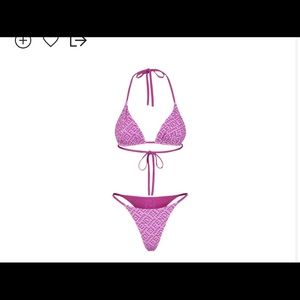 Fendi skims Pink Bikini Size L